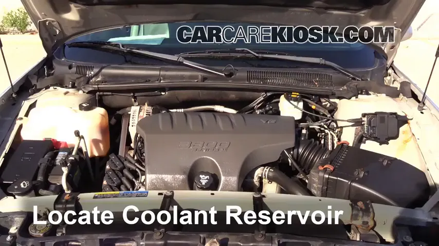 2004 Buick LeSabre Custom 3.8L V6 Refrigerante (anticongelante) Cambiar refrigerante